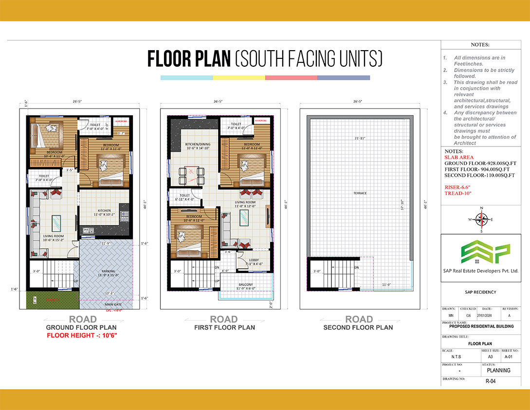 Floor Plan South